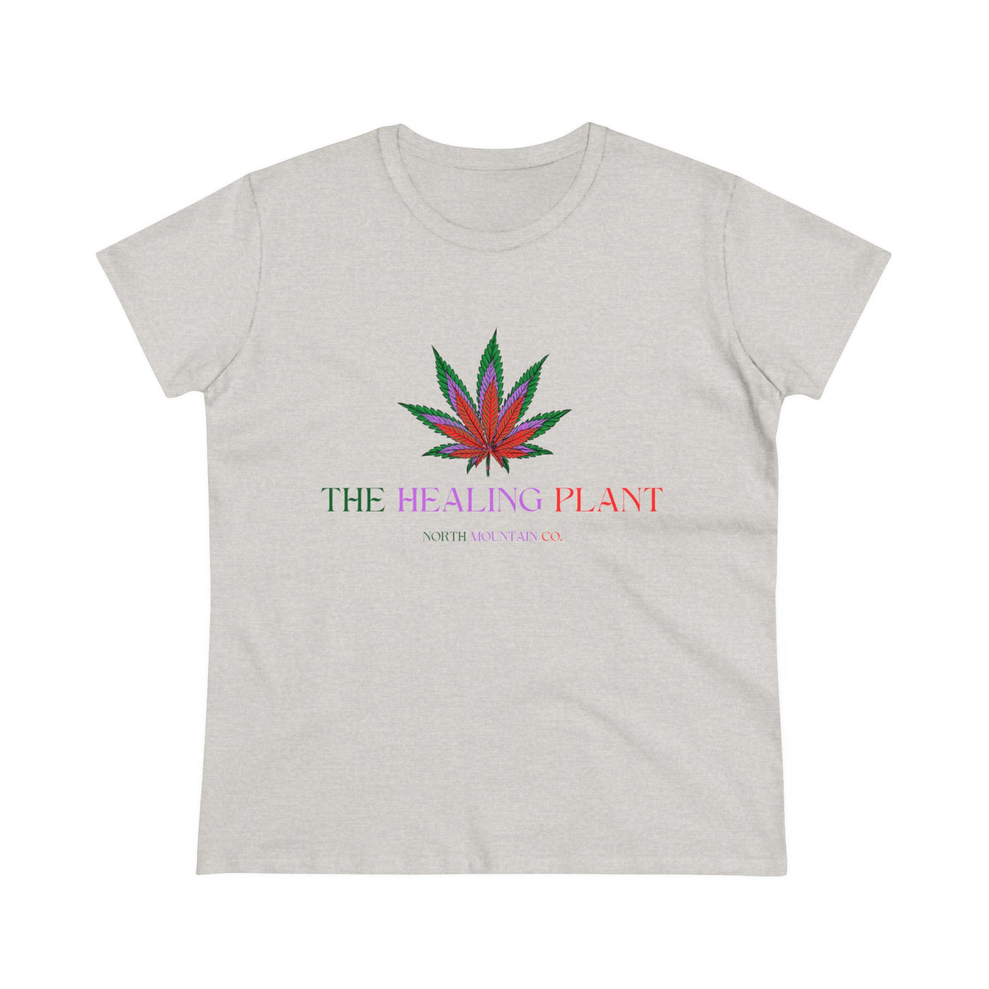 The Healing Plant  Midweight Cotton Tee