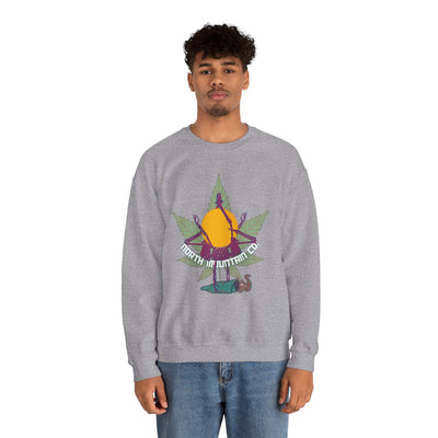 Burn And Turn  Heavy Blend™ Crewneck Sweatshirt