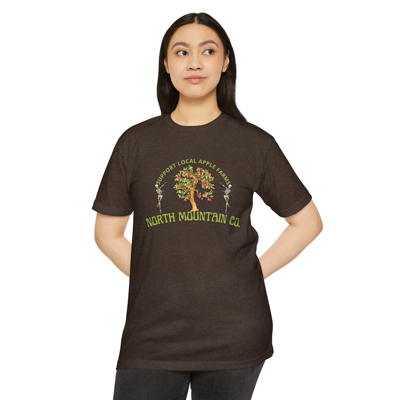 Support Local Apple Farms CVC Jersey T-shirt