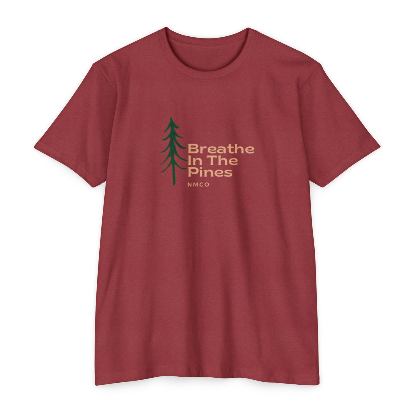 Breathing The Pines  CVC Jersey T-shirt