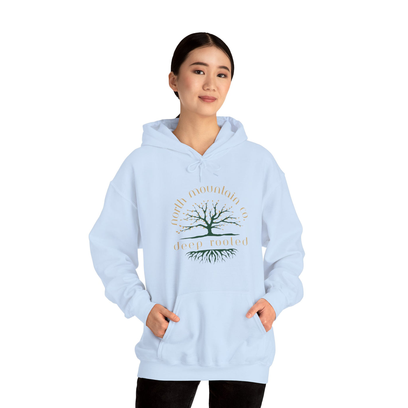 Roots Reach Deep Heavy Blend™ Hooded Sweatshirt