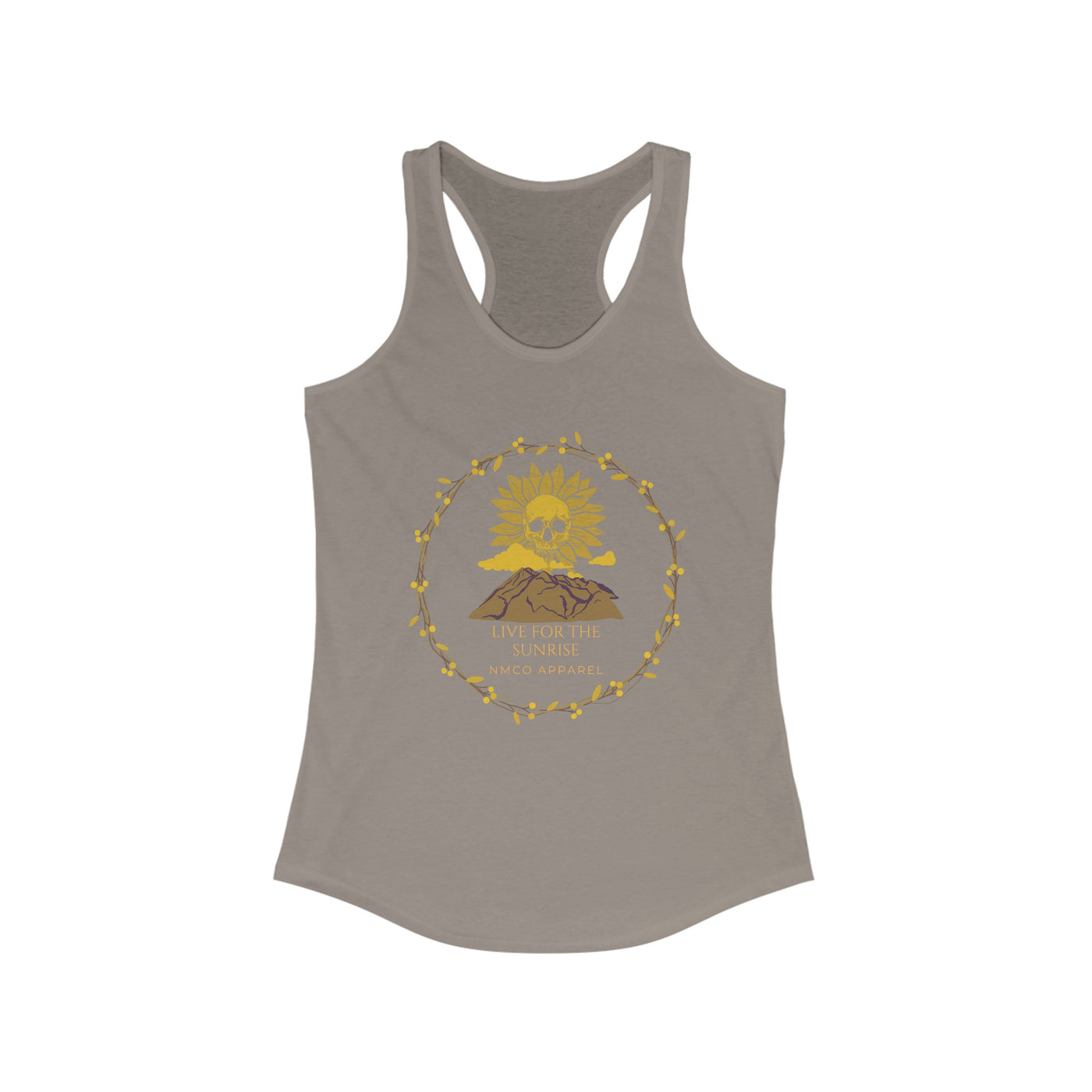 Live For The Sunrise Ideal Racerback Tank