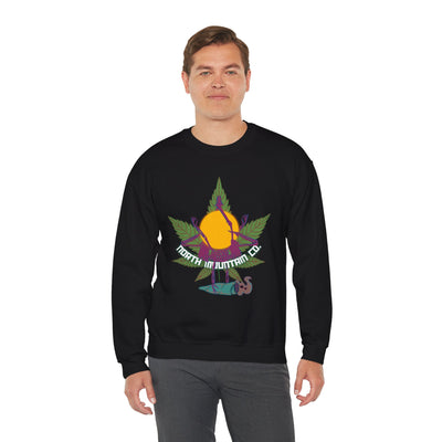 Burn And Turn  Heavy Blend™ Crewneck Sweatshirt