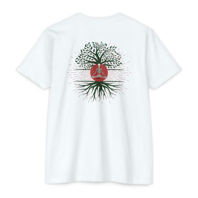 Rooted In Zen  CVC Jersey T-shirt