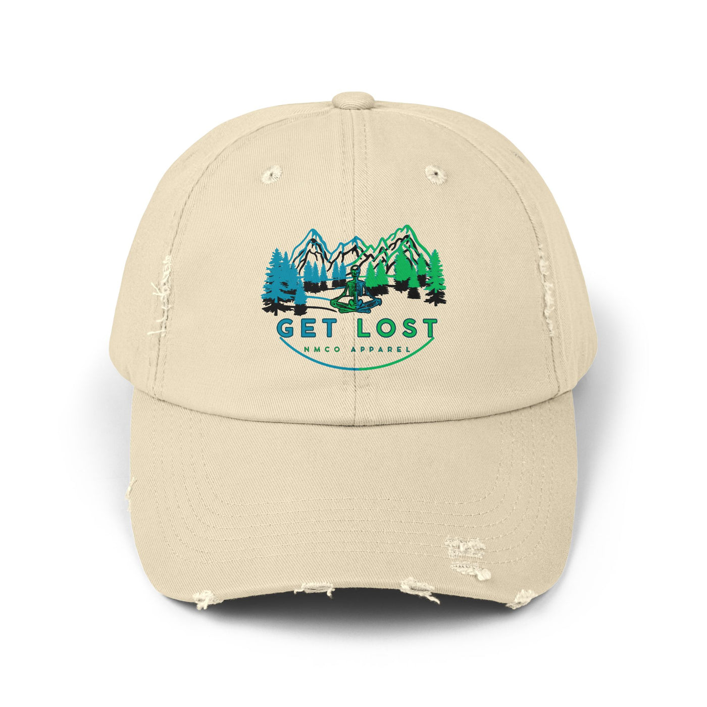 Get Lost Distressed Cap