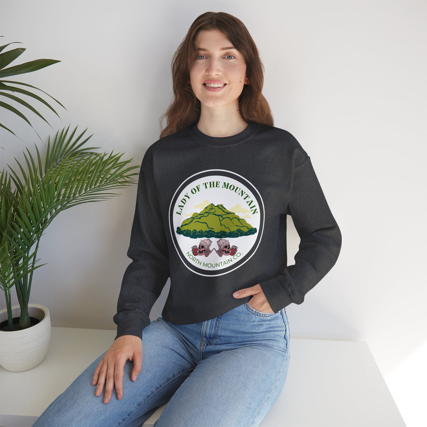 Lady Of The Mountains Heavy Blend™ Crewneck Sweatshirt