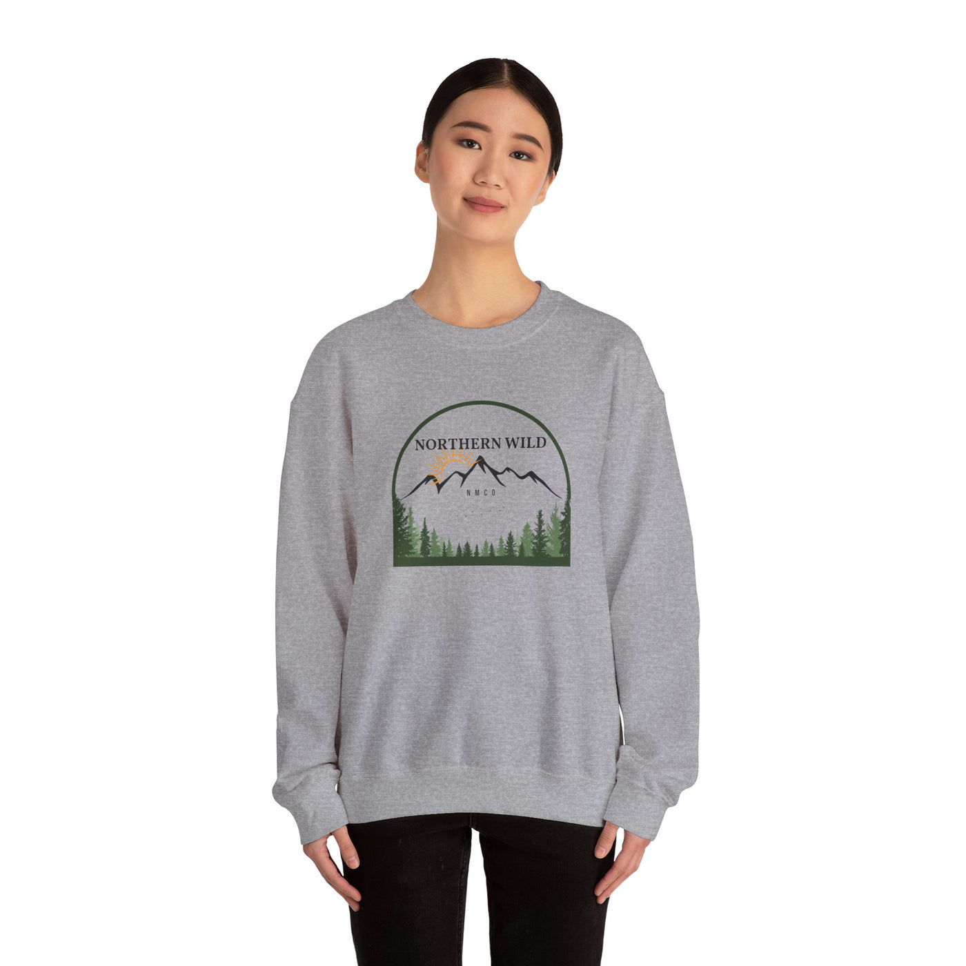 Northern Wild Heavy Blend™ Crewneck Sweatshirt