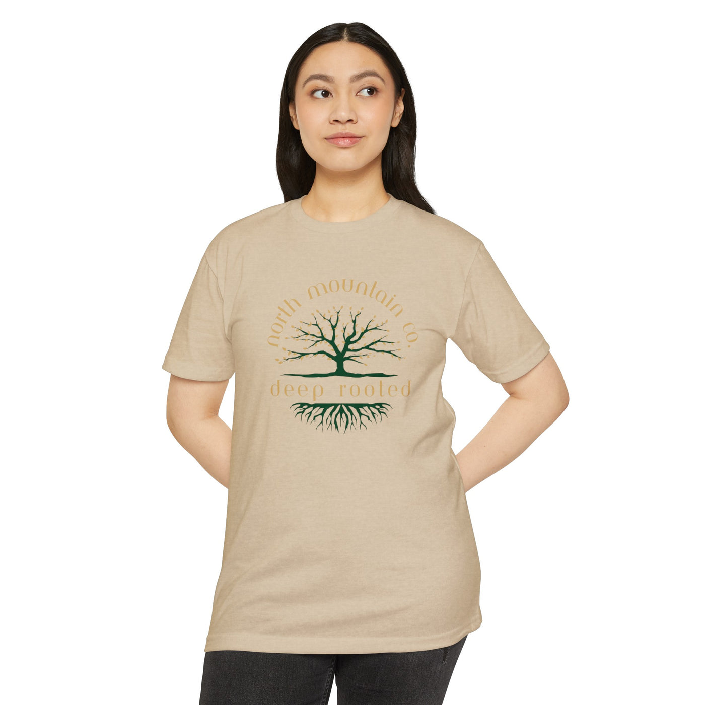 Roots Reach Deep CVC Jersey T-shirt