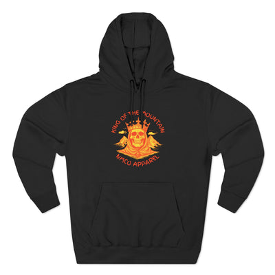 Fleece Hoodie King of PNW Mountains Aggressive Wild Pride