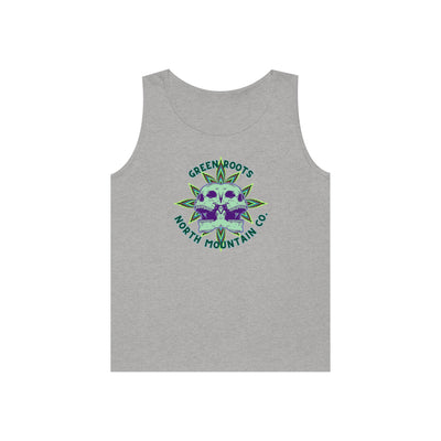 Green Roots  Heavy Cotton Tank Top