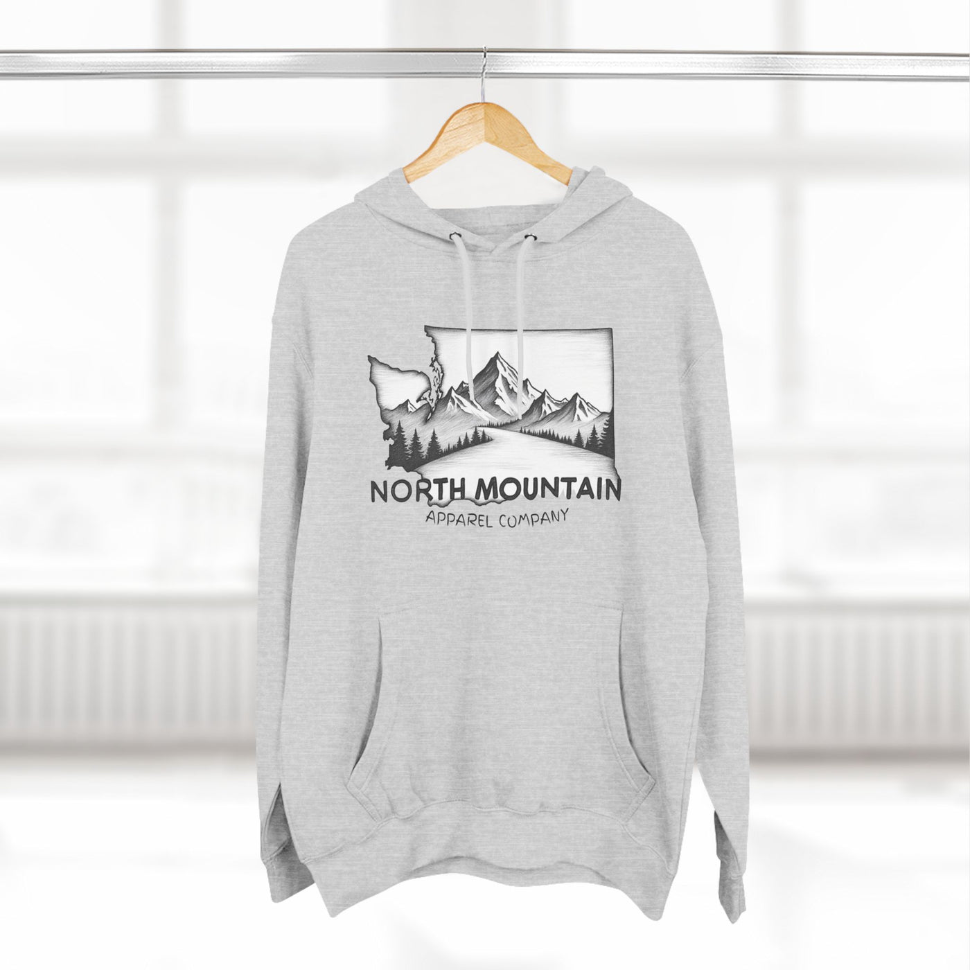 Explore The PNW- Fleece Hoodie