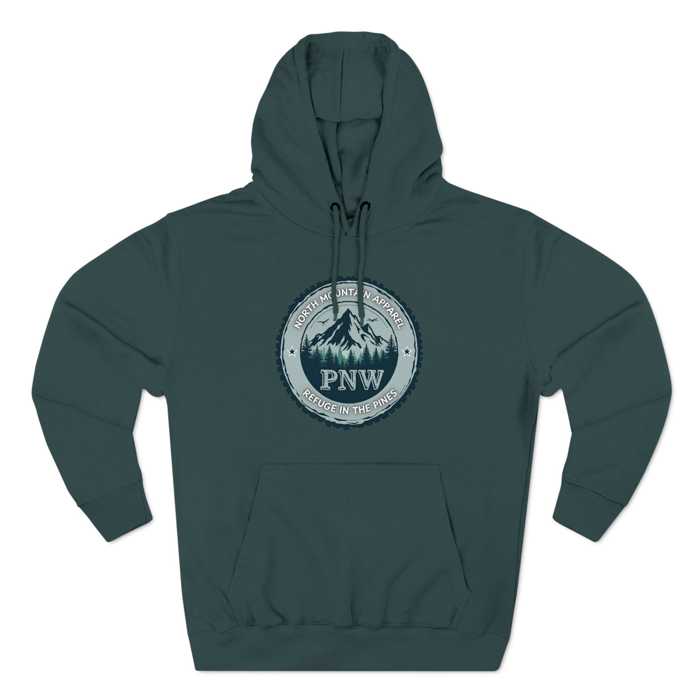 Refuge In The Pines- Fleece Hoodie