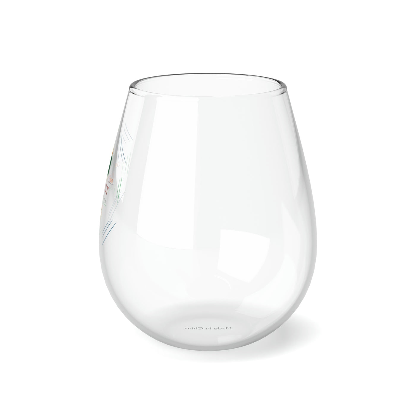 Across The PNW Stemless Wine Glass, 11.75oz