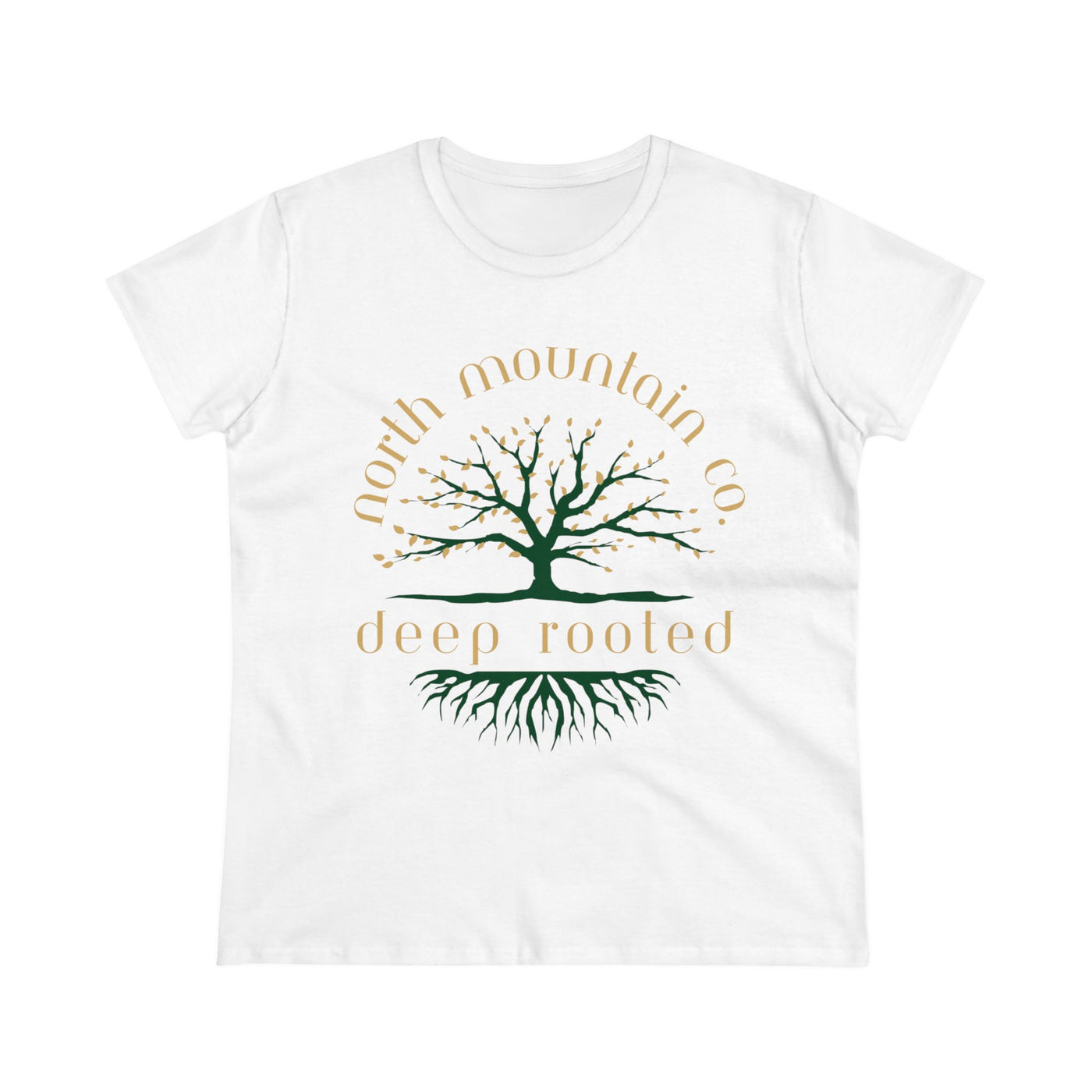 Roots Reach Deep Midweight Cotton Tee