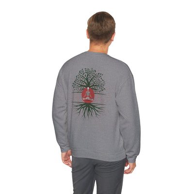 Rooted In Zen Heavy Blend™ Crewneck Sweatshirt