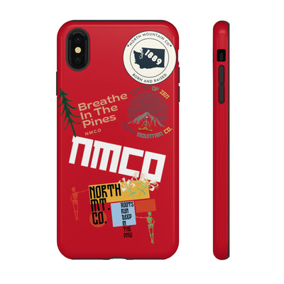 The Collage In Red Tough Cases