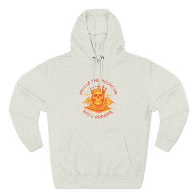 Fleece Hoodie King of PNW Mountains Aggressive Wild Pride