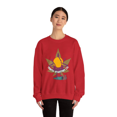 Burn And Turn  Heavy Blend™ Crewneck Sweatshirt