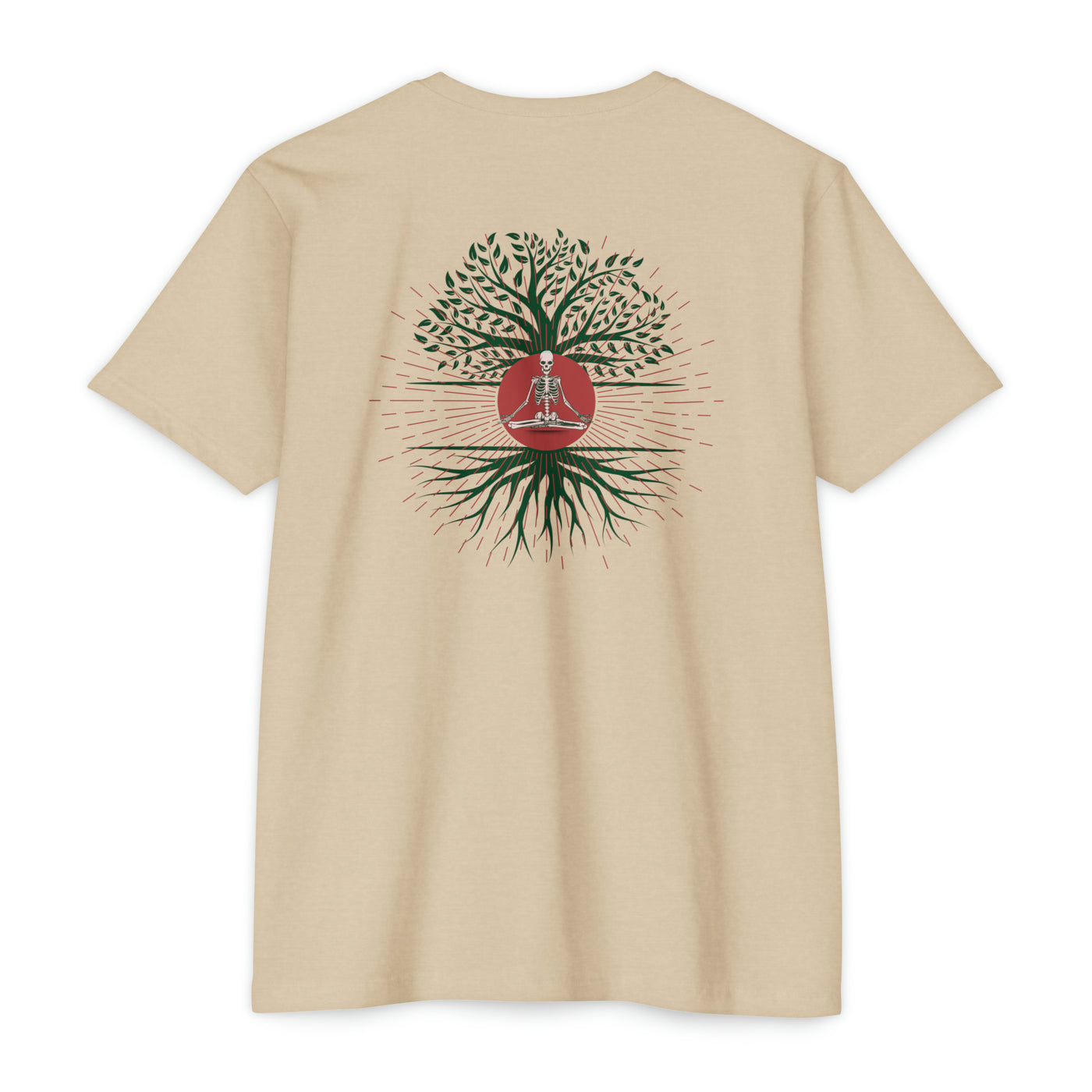 Rooted In Zen  CVC Jersey T-shirt