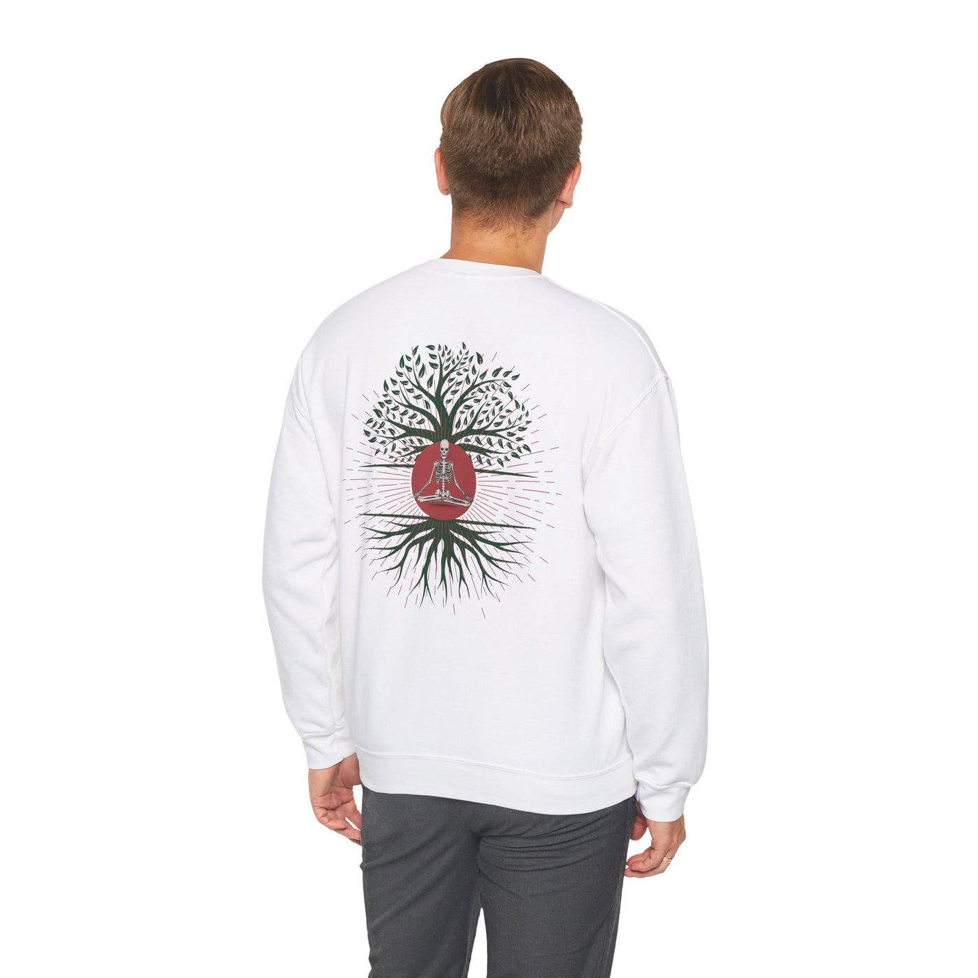 Rooted In Zen Heavy Blend™ Crewneck Sweatshirt