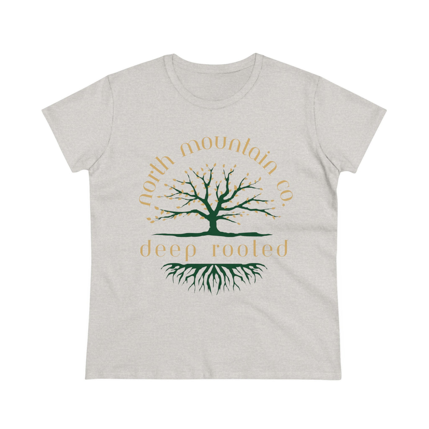 Roots Reach Deep Midweight Cotton Tee