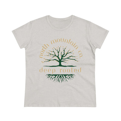 Roots Reach Deep Midweight Cotton Tee