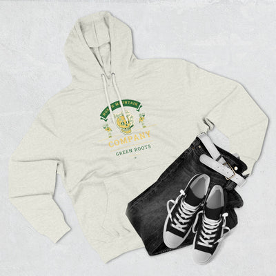 My Roots Are Green Three-Panel Fleece Hoodie