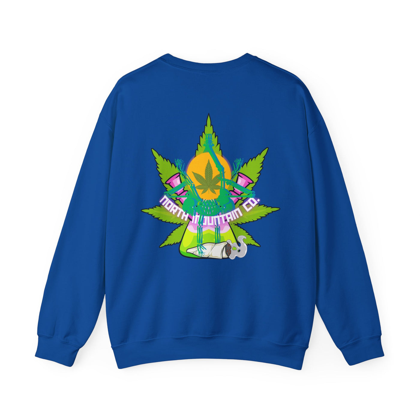 Burn And Turn  Heavy Blend™ Crewneck Sweatshirt