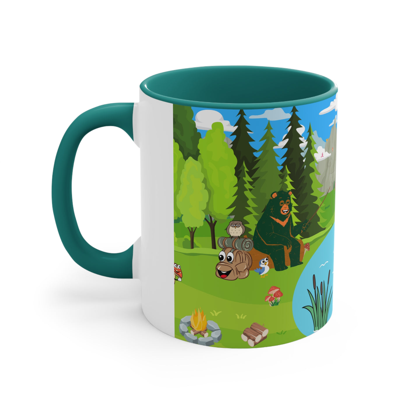 Fishing Trip 11oz Accent Mug