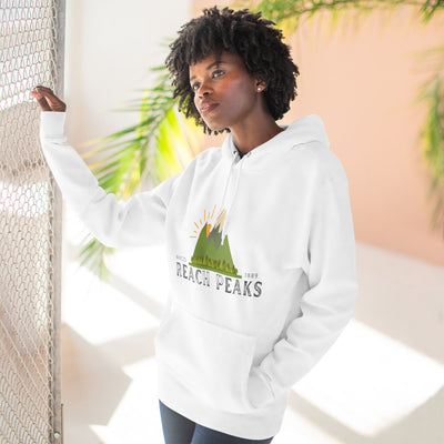 Reach Peaks Three-Panel Fleece Hoodie