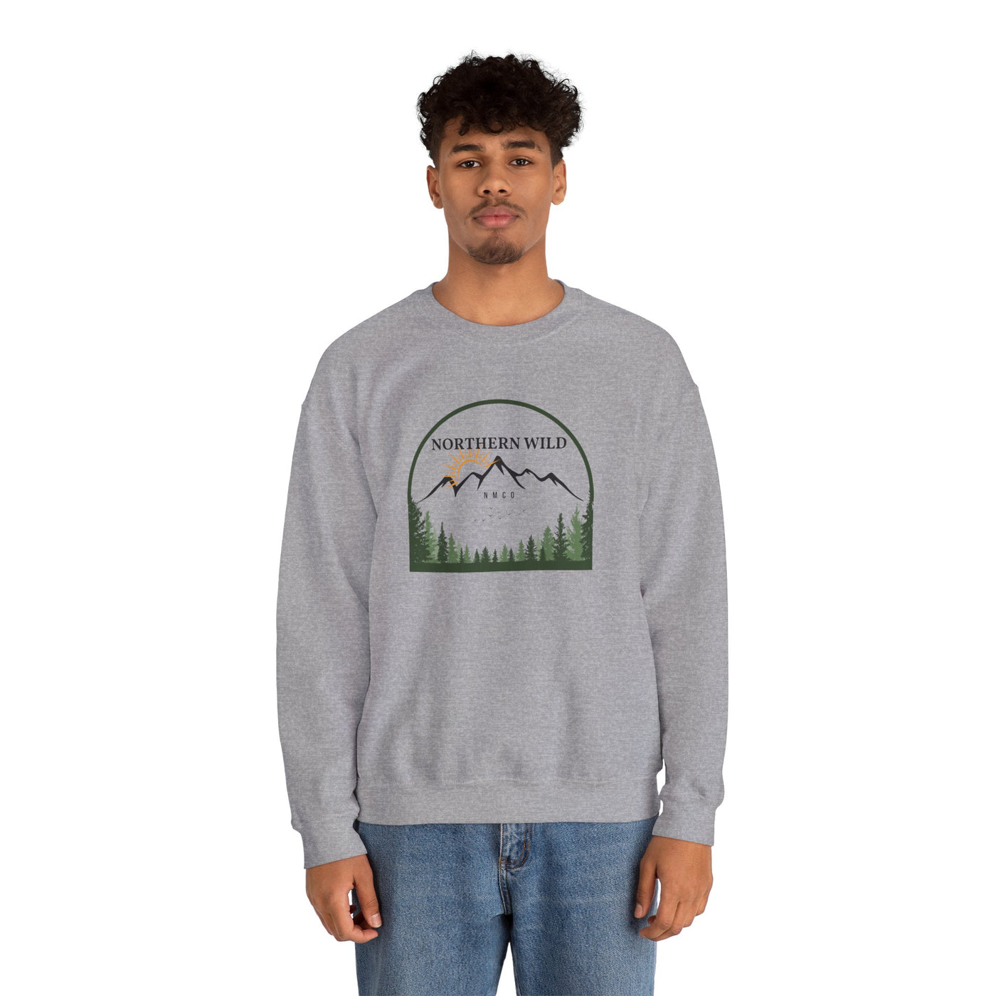 Northern Wild Heavy Blend™ Crewneck Sweatshirt