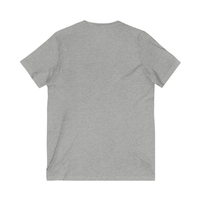 Phasing Through Zen Jersey Short Sleeve V-Neck Tee