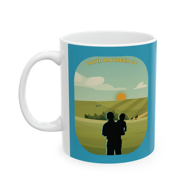 A Fathers And Sons Love Ceramic Mug, 11oz