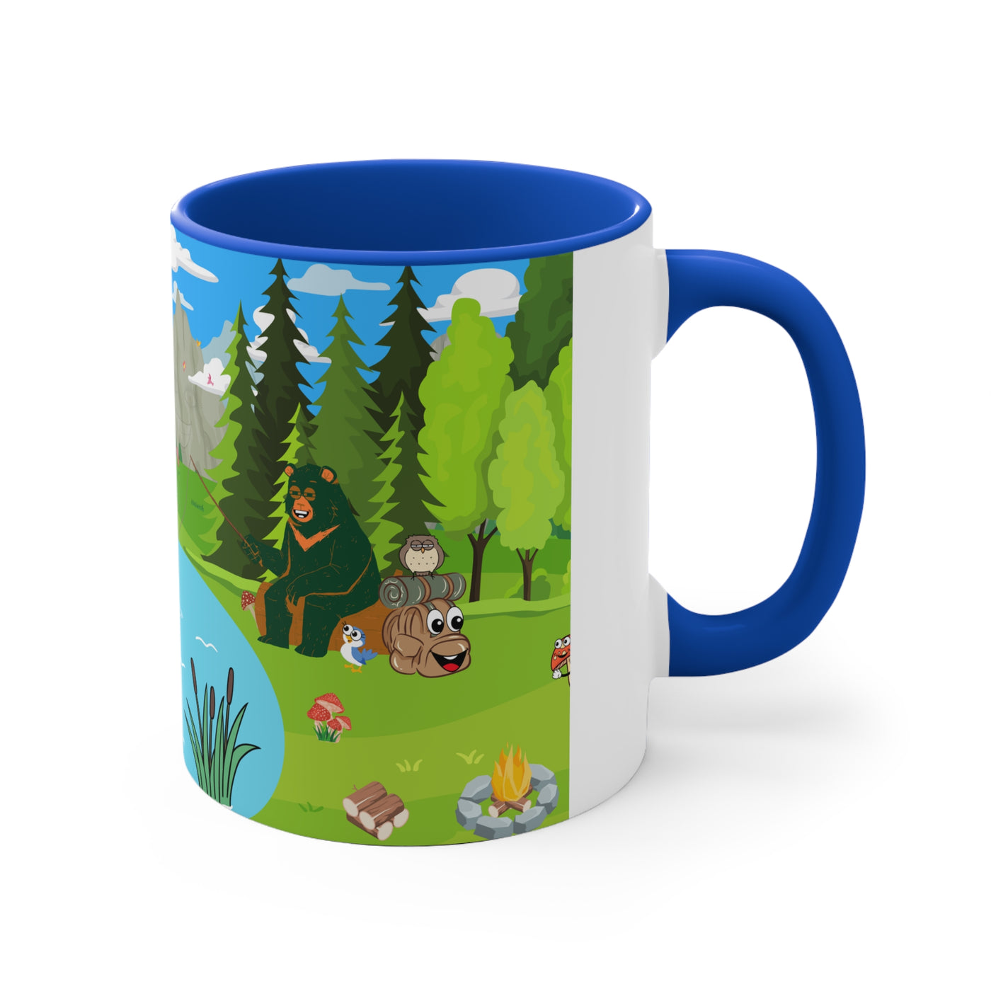 Fishing Trip 11oz Accent Mug