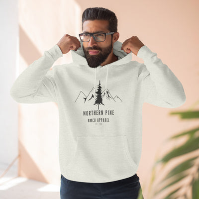 Northern Pines Three-Panel Fleece Hoodie