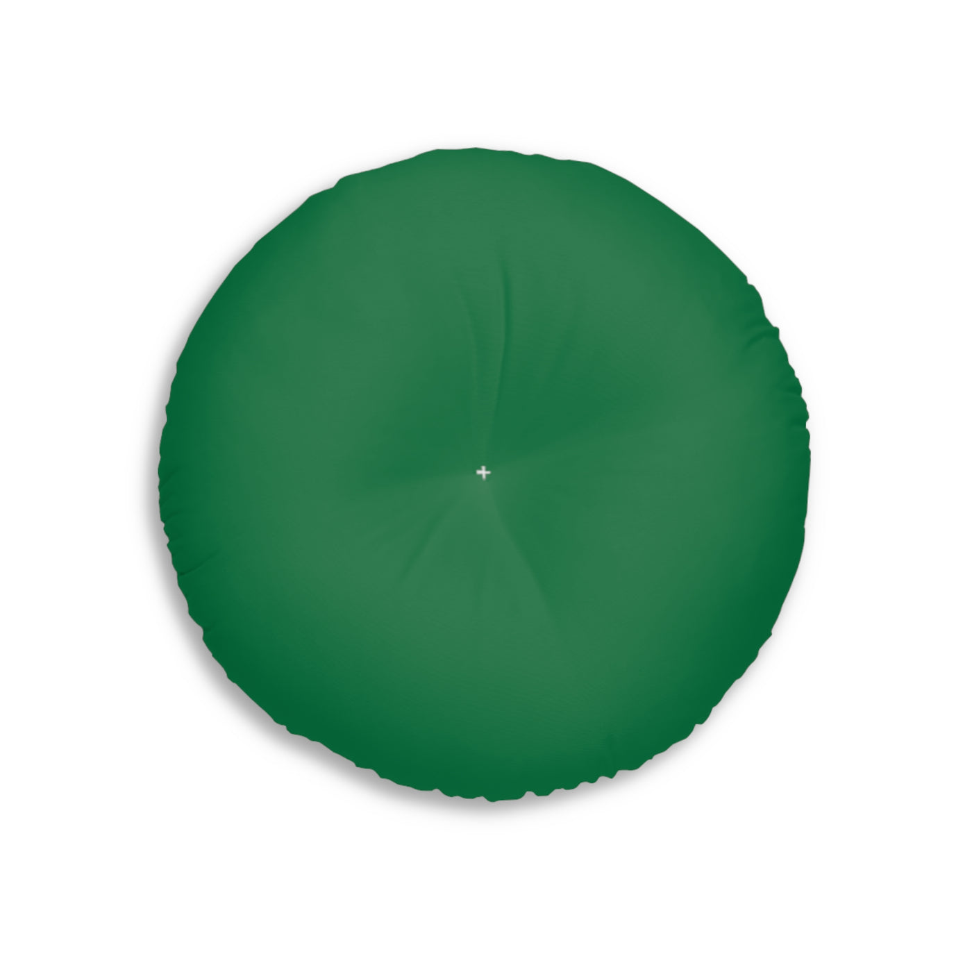 No Worries Tufted Floor Pillow, Round