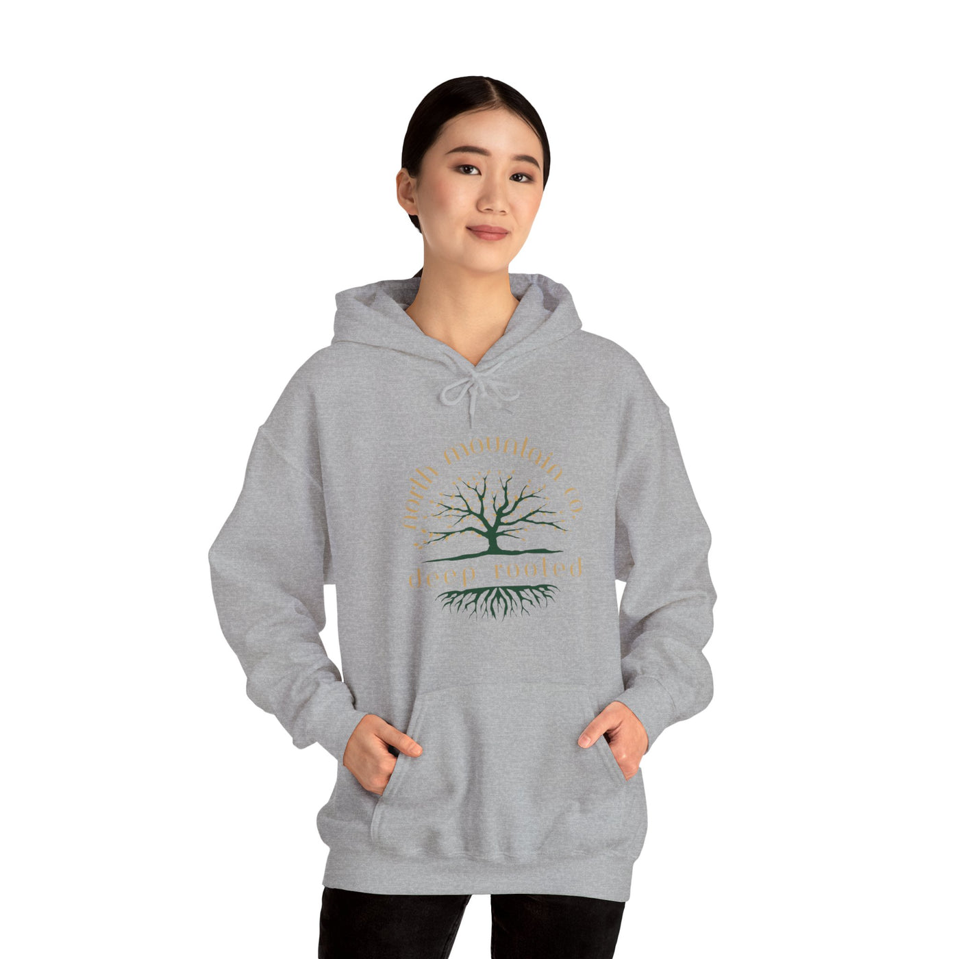 Roots Reach Deep Heavy Blend™ Hooded Sweatshirt