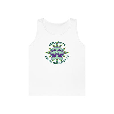 Green Roots  Heavy Cotton Tank Top