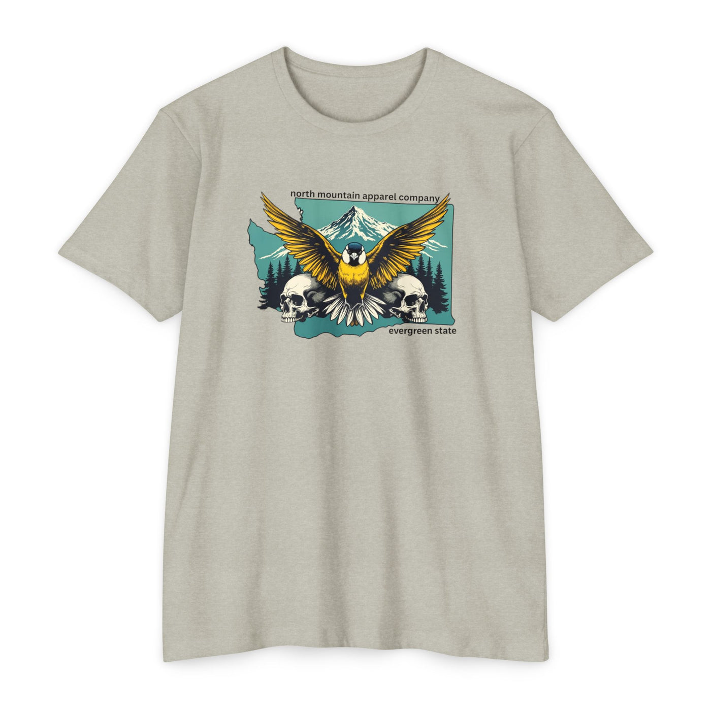 Flight Of The Evergreens CVC Jersey T-shirt