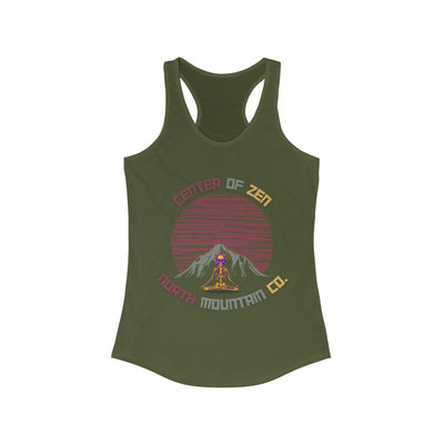 Center Of Zen Racerback Tank