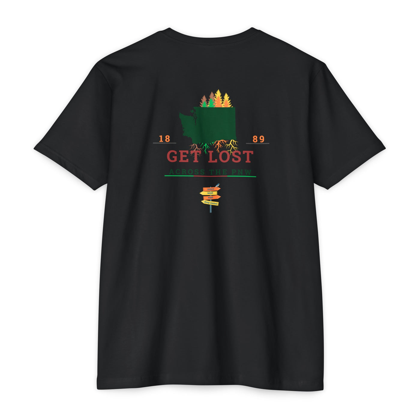 Across The PNW CVC Jersey T-shirt