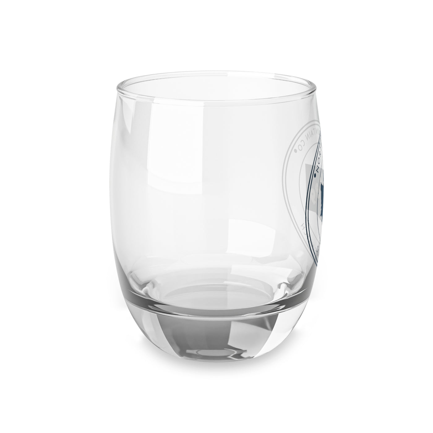 Down The Hatch Whiskey Glass