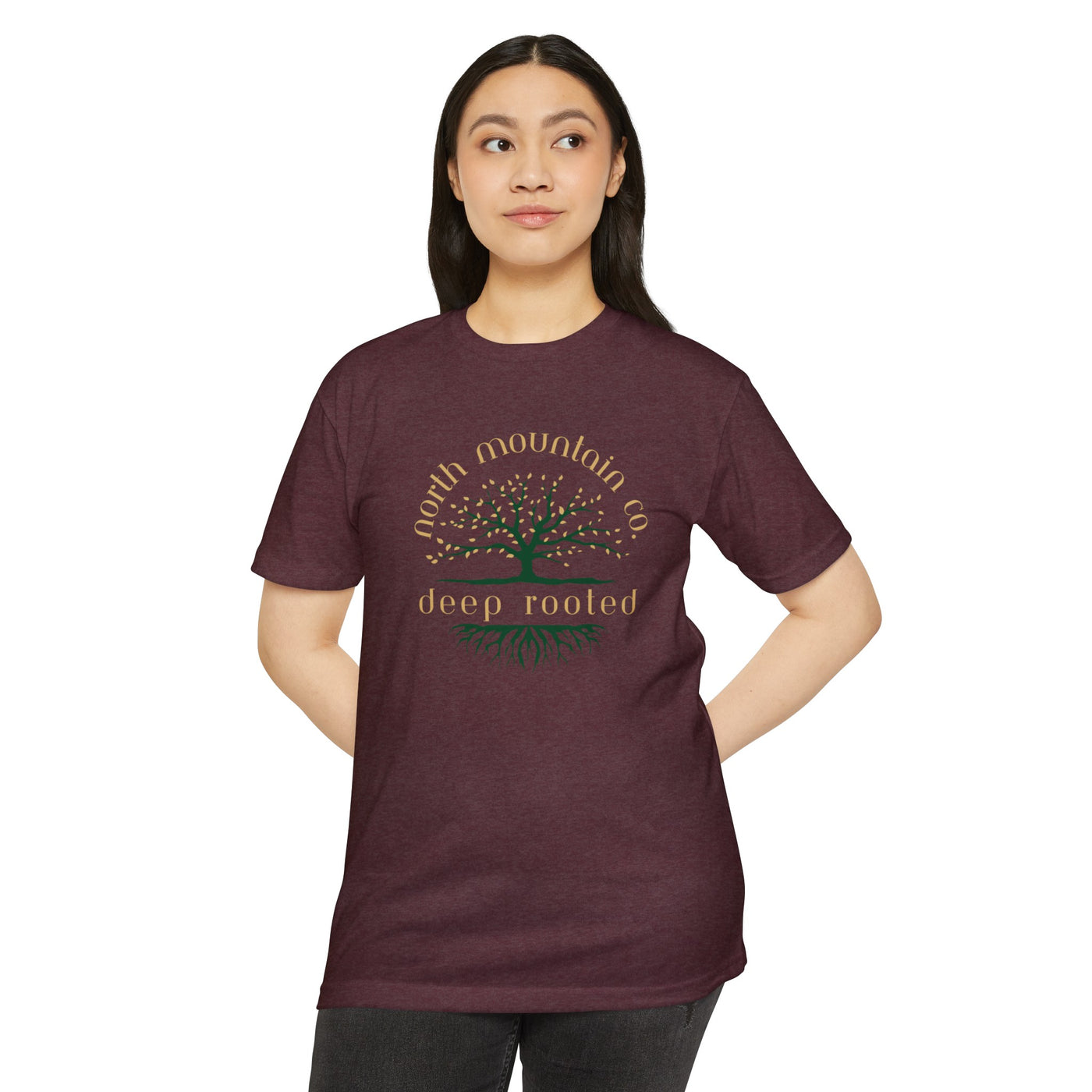 Roots Reach Deep CVC Jersey T-shirt