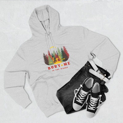 Bury Me In The Woods Three-Panel Fleece Hoodie