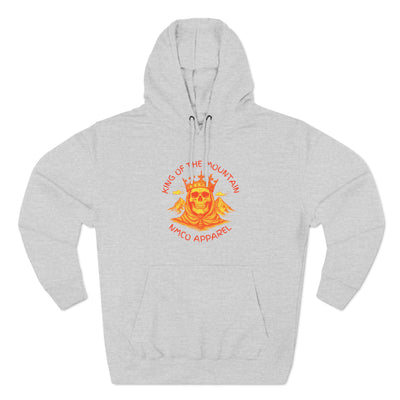 Fleece Hoodie King of PNW Mountains Aggressive Wild Pride