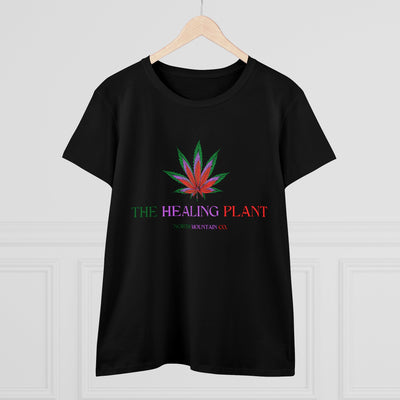 The Healing Plant  Midweight Cotton Tee