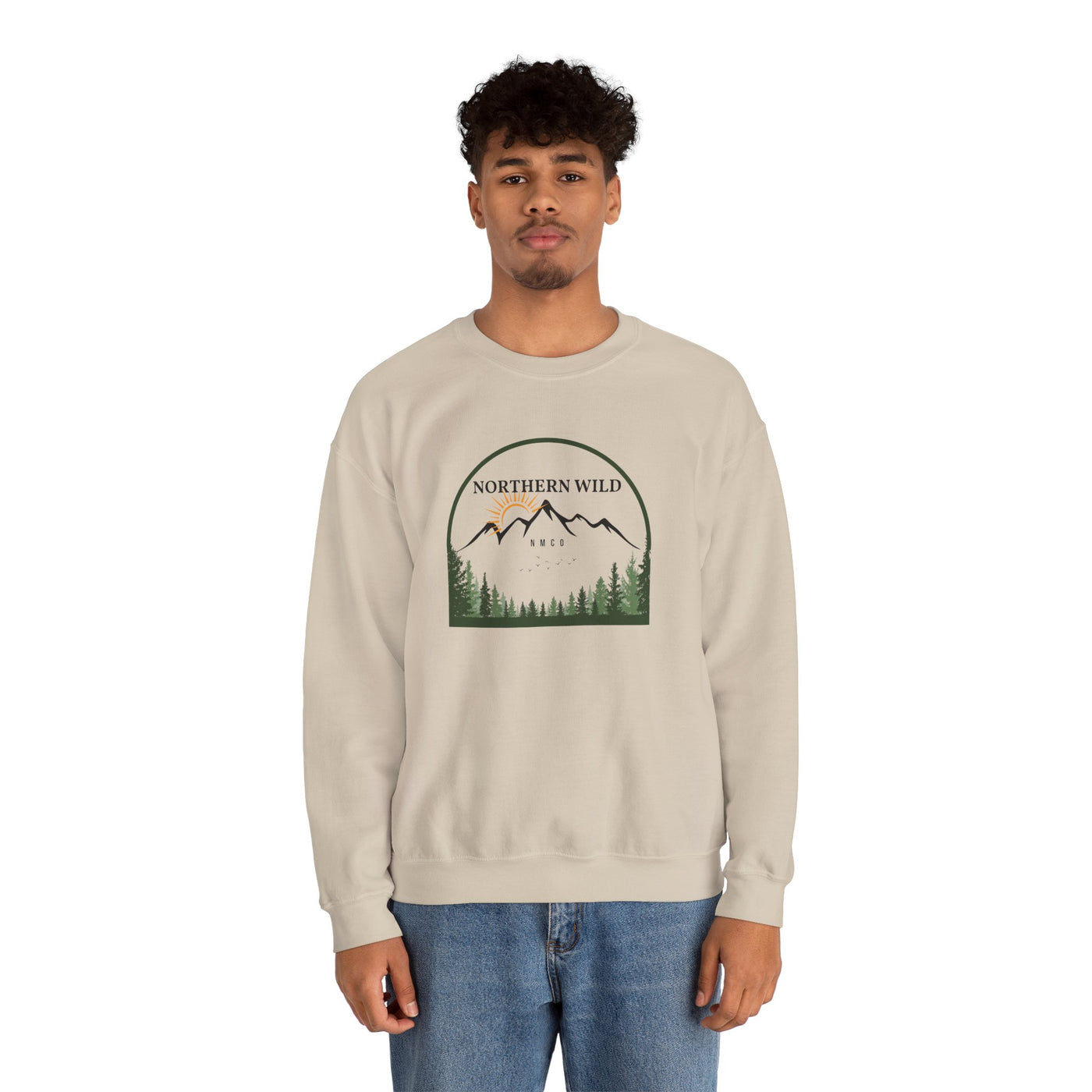 Northern Wild Heavy Blend™ Crewneck Sweatshirt