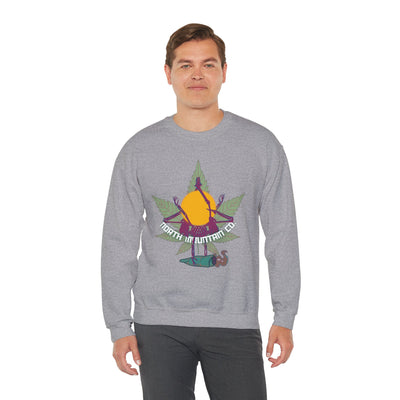 Burn And Turn  Heavy Blend™ Crewneck Sweatshirt