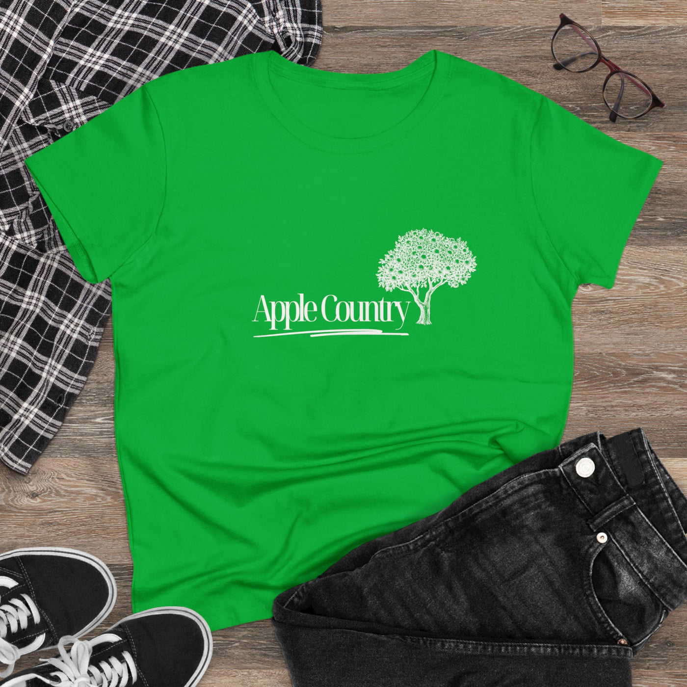 Apple Country Midweight Cotton Tee