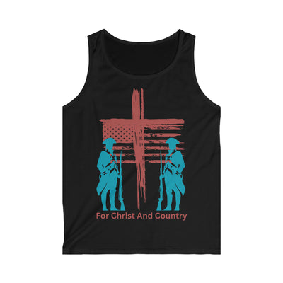 Christ And Country Softstyle Tank Top